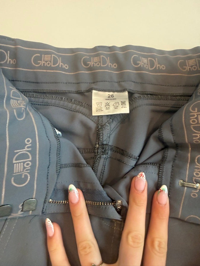 GHODHO GREY GHODHO BREECHES WITH KNEE PATCH (3)