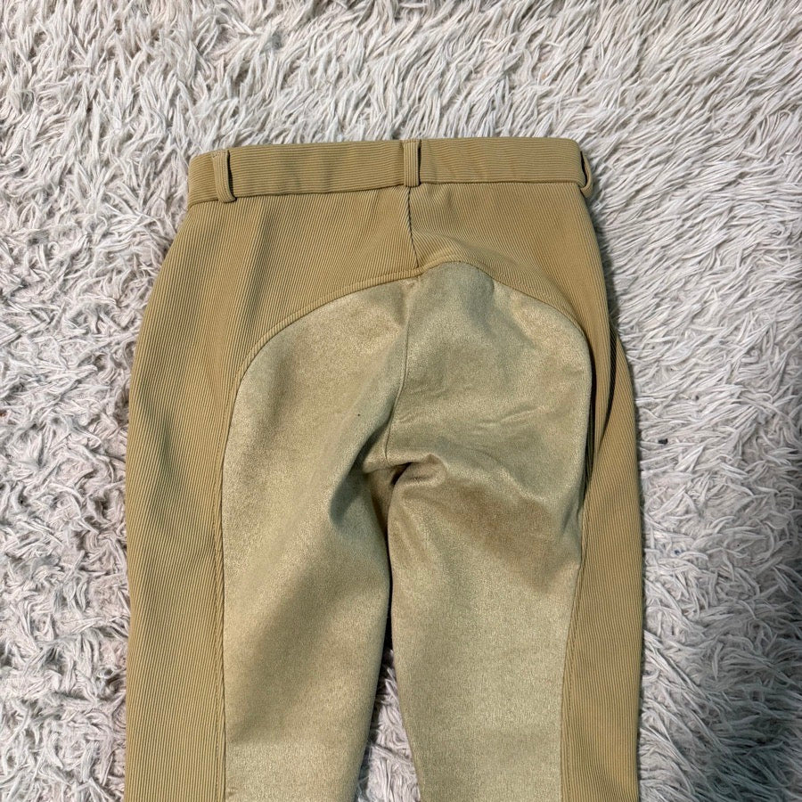 Women’s Size 24 Tan Tuffrider Full Seat Horseback Riding Breeches. Good Cond.