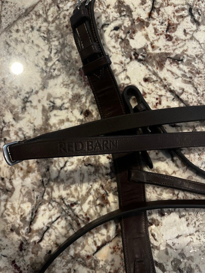 RED BARN Wide Noseband Hunter Bridle (3)