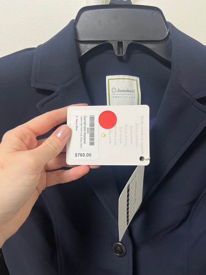 Samshield Navy Alix Show Coat