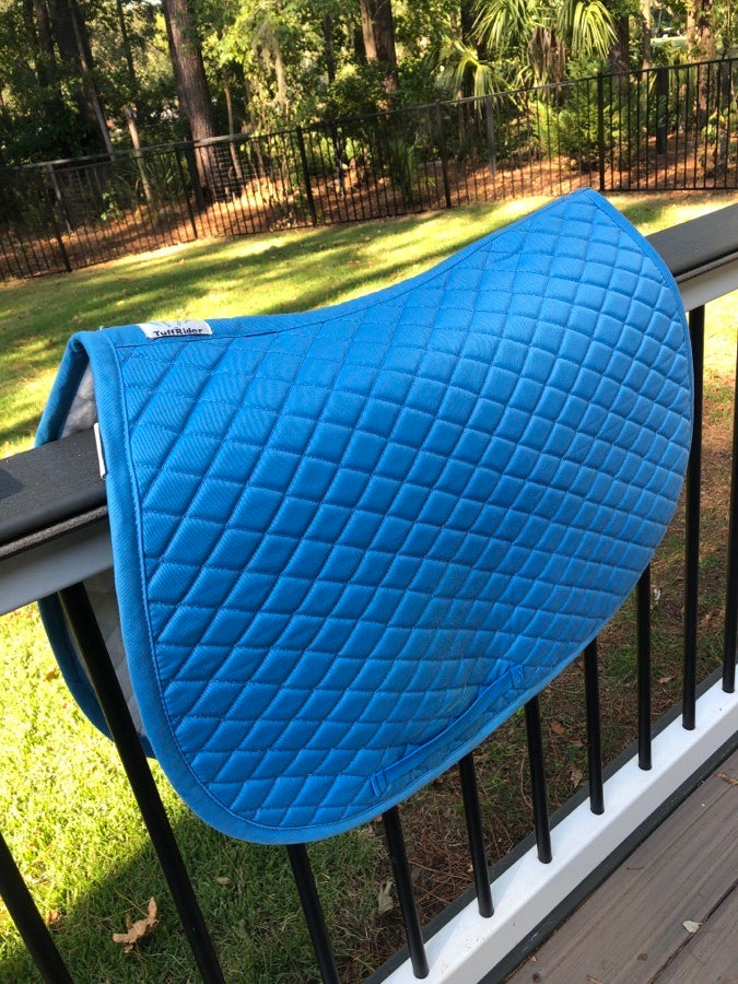 TUFFRIDER Blue Saddle Pad (2)