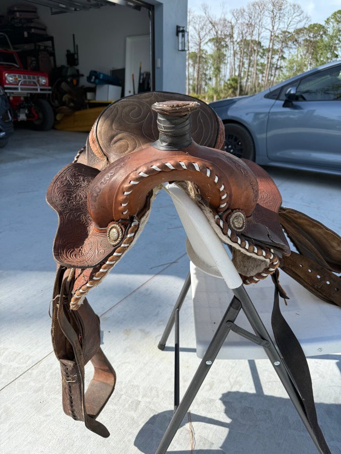 ALAMO SADDLERY Western saddle (5)