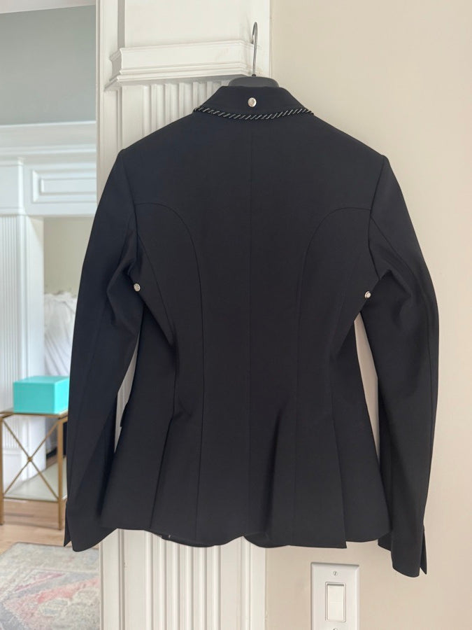EQUILINE black Equiline women’s show coat it-42 BNWT (2)