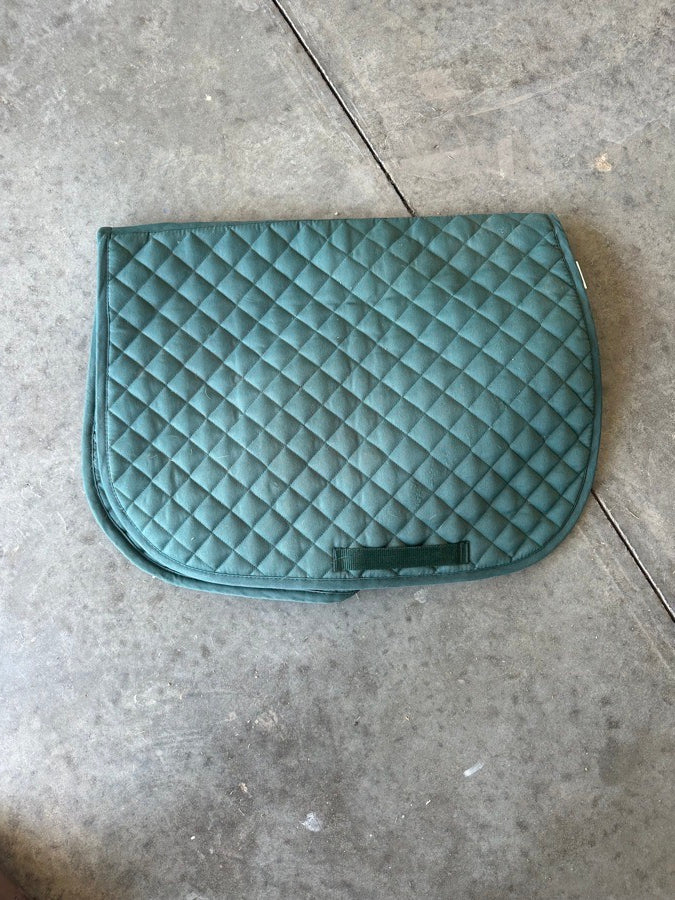 DOVER SADDLERY green dover saddle pad!