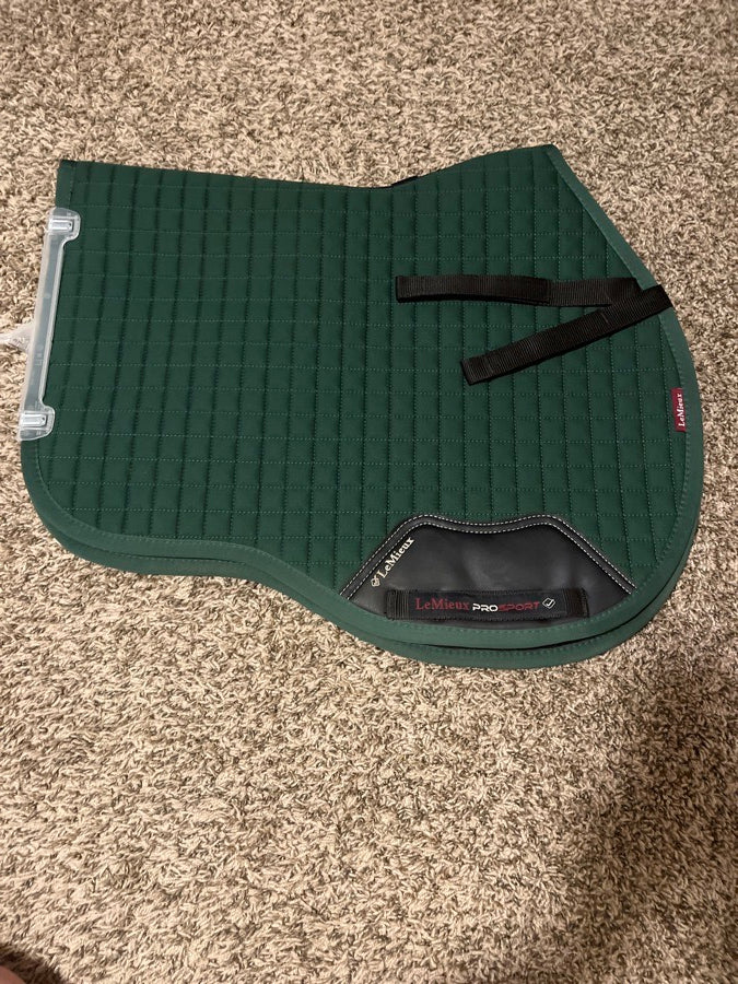 Lemuix Green Saddle Pad
