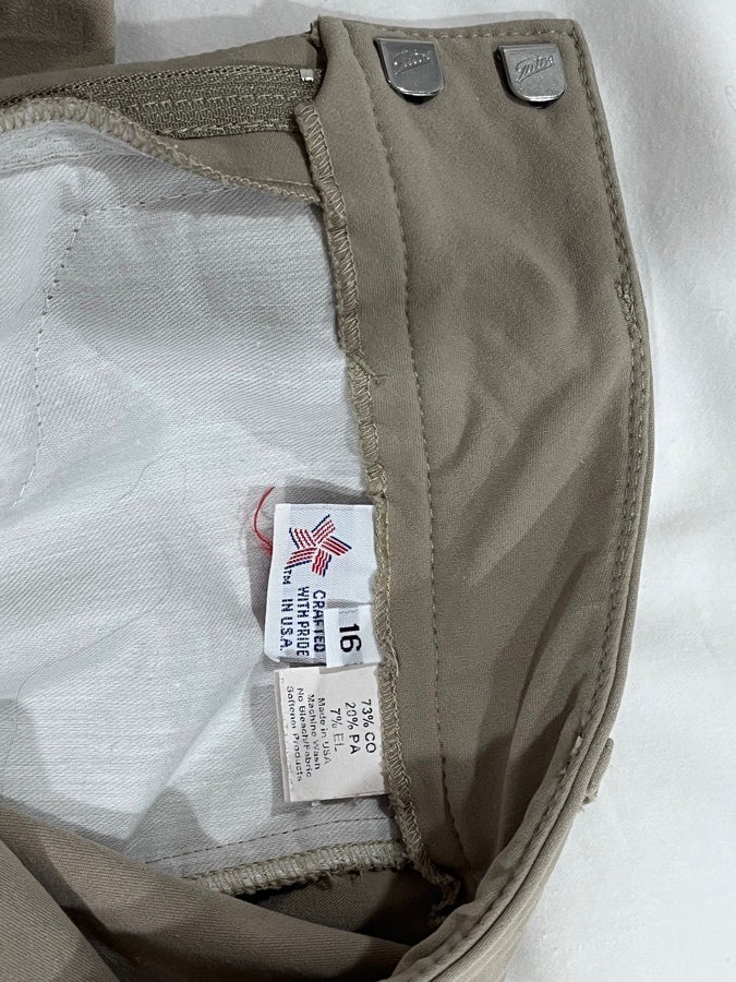 Tailored Sportsman Trophy Hunter Breeches Size 16R