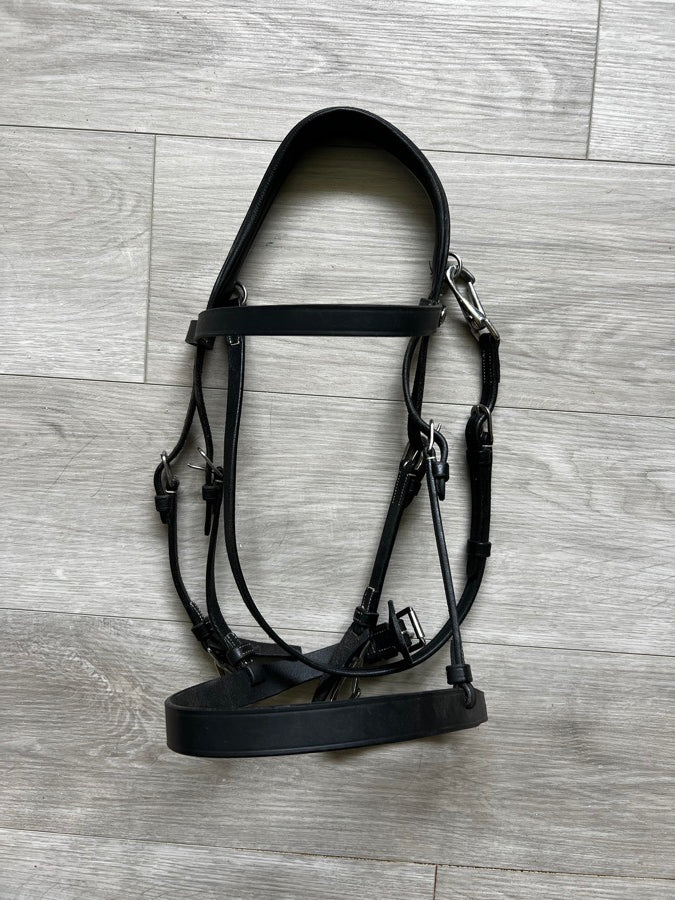 DY'ON Dy’on Bridle - Black Cob-Sized