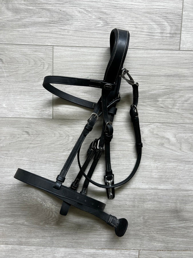 DY'ON Dy’on Bridle - Black Cob-Sized (2)