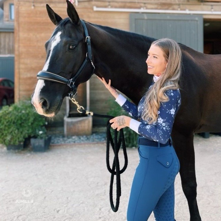 Perfection 2.0 - Cerulean Blue High Waist breeches