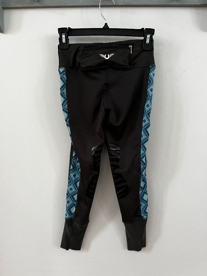 Tuff Rider Athena Equicool Tights in Grey