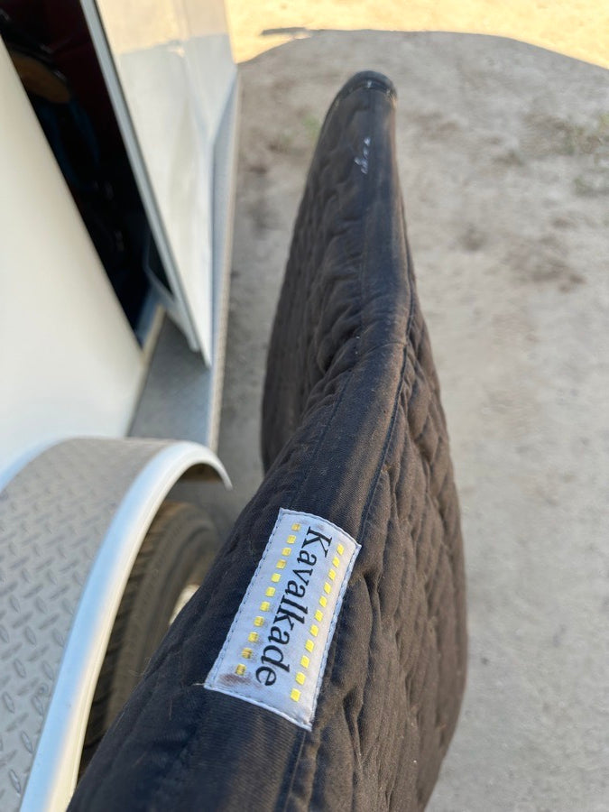 OTHER Kavalcade black saddle pad (2)