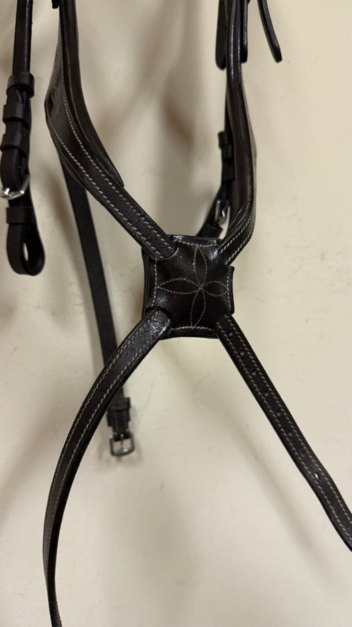 OTHER Amor Equestiran figure eight cob bridle (2)