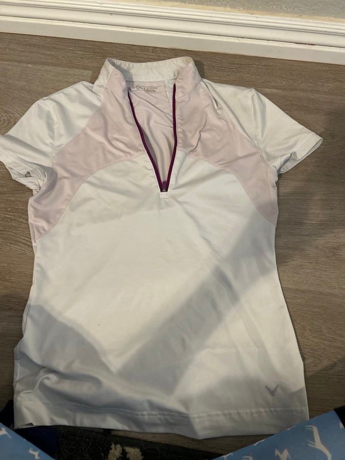 OTHER Callaway XS White Sunshirt