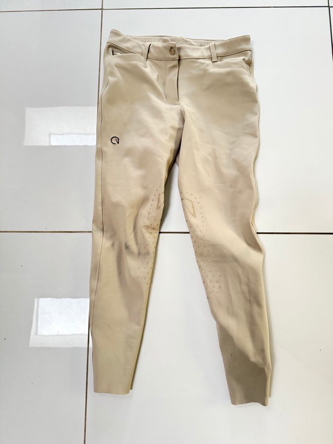 EGO7 Tan Knee-Patch Breeches - 42