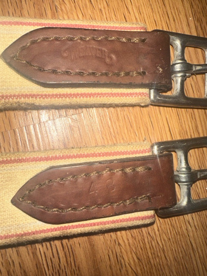 48” Weaver Padded leather girth