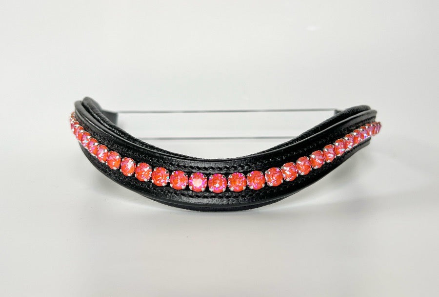 Other Peach Crystal Browband (4)