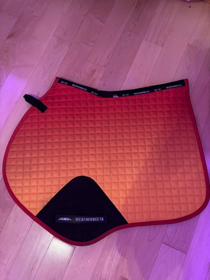 WEATHERBEETA Prime Ombre Jump Shaped Saddle Pad