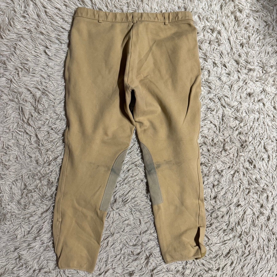 Women’s Size 32 Tan On Course Knee Patch Horseback Riding Breeches