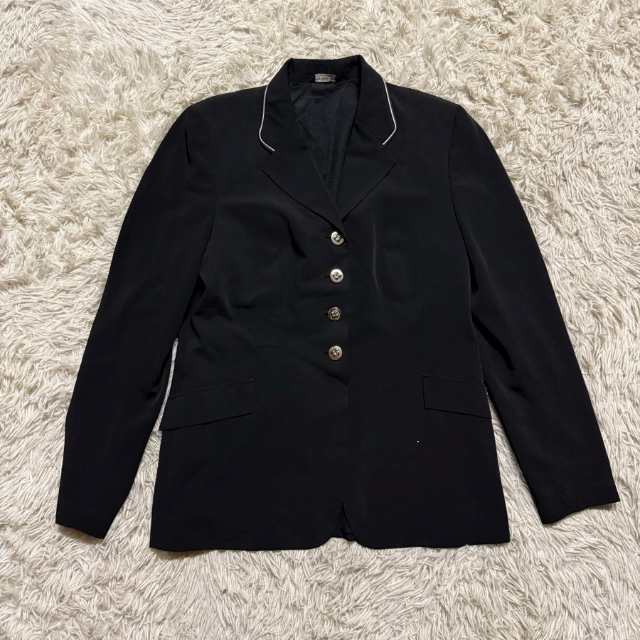 Women’s Size 16T Black Grand Prix Horseback Riding Show Coat. Good Condition.