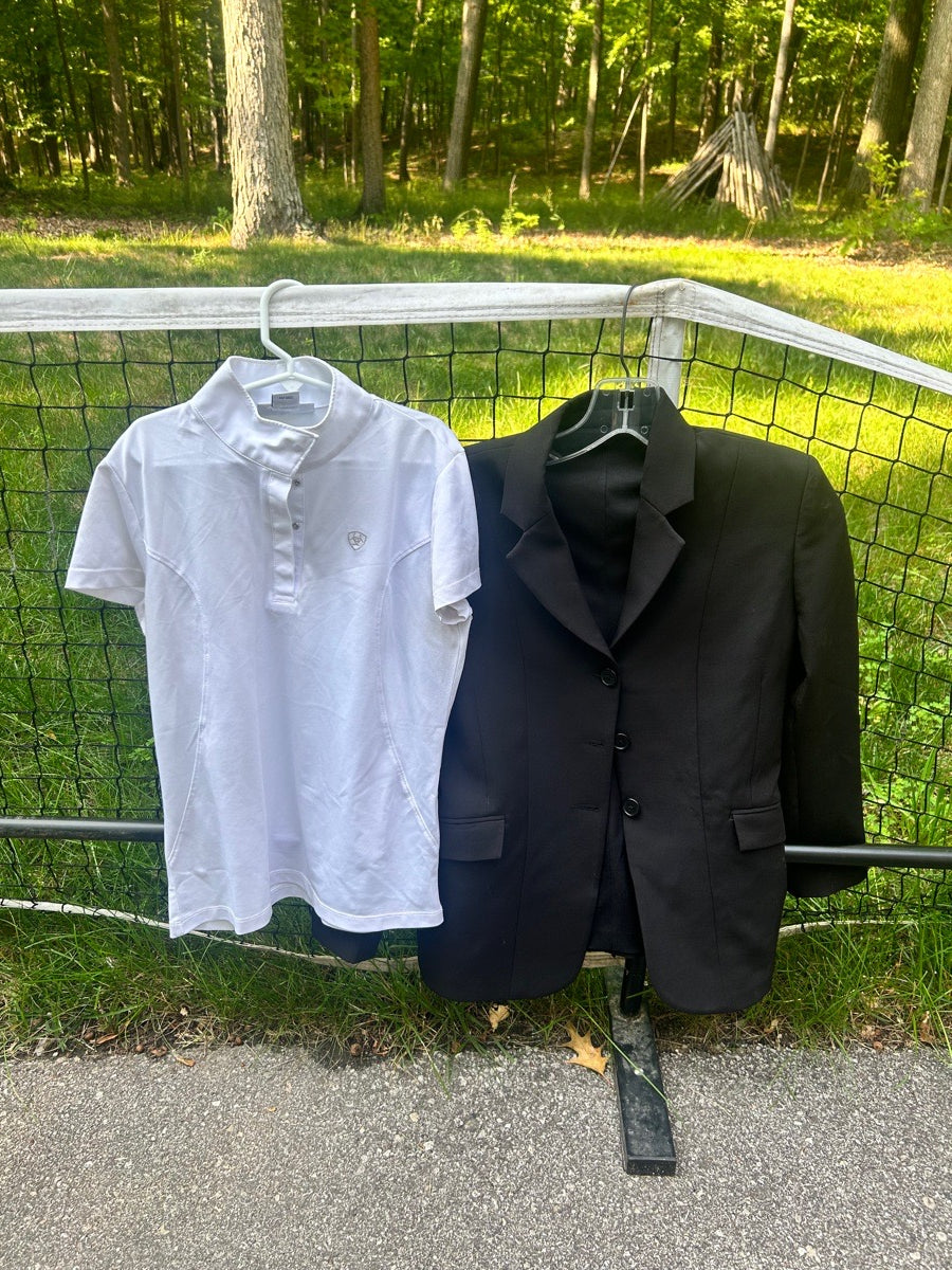 Kids show jacket and shirt