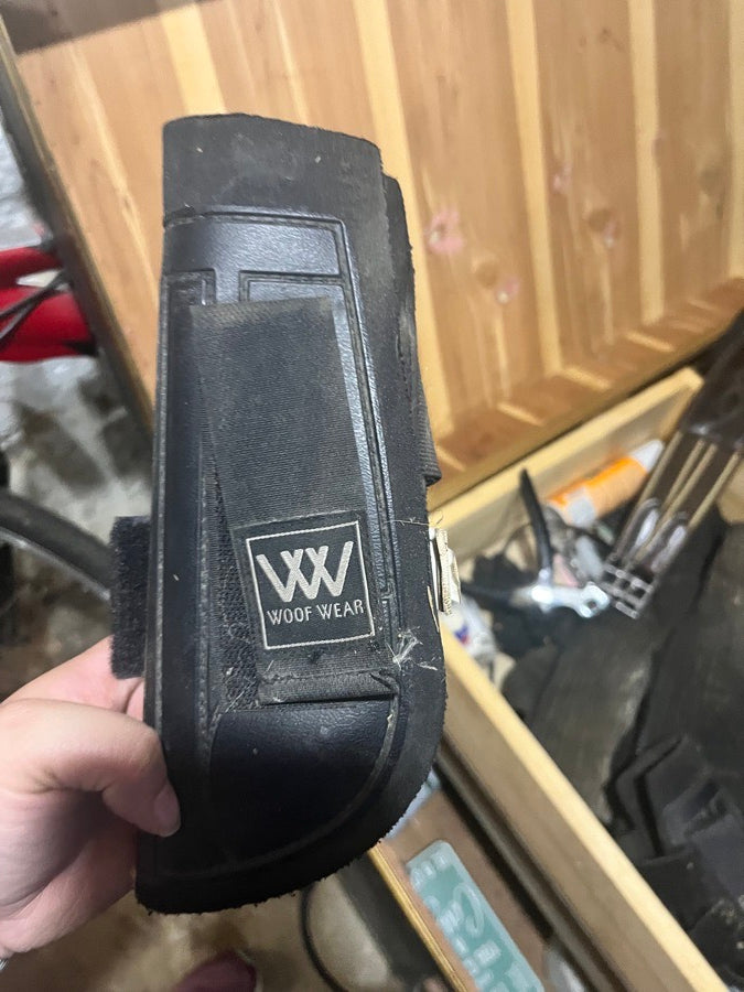 Woof wear open front/tendon boots- small
