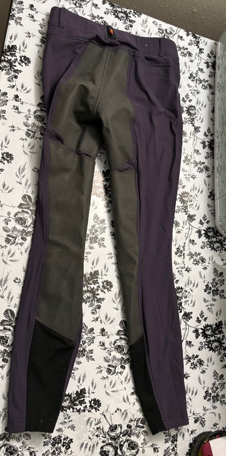 S KERRITS FULL SEAT CROSSOVER Breeches in Plum