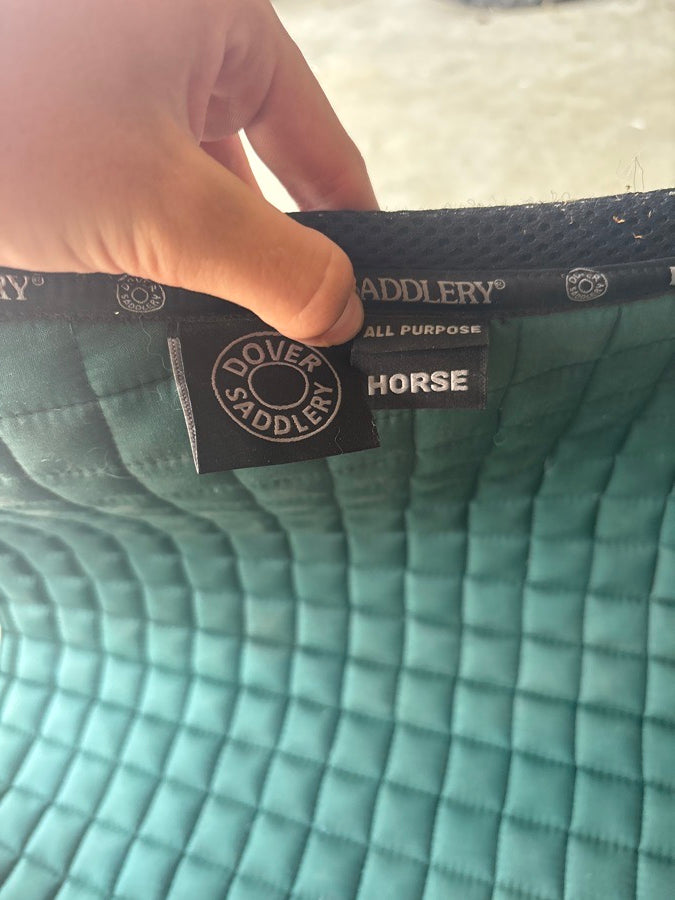 DOVER SADDLERY DS contour piped mesh spine all-purpose saddle pad (4)