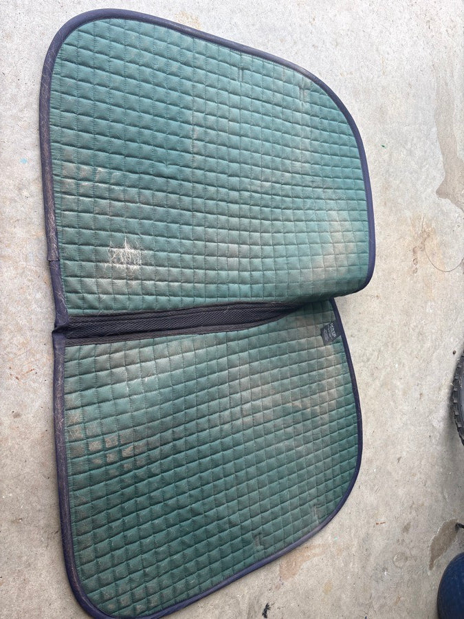 DOVER SADDLERY DS contour piped mesh spine all-purpose saddle pad (3)