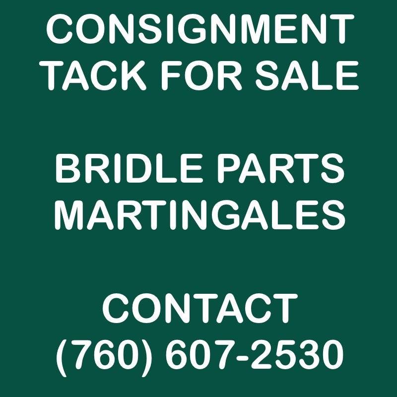 Consignment Tack - Bridle Parts • Martingales