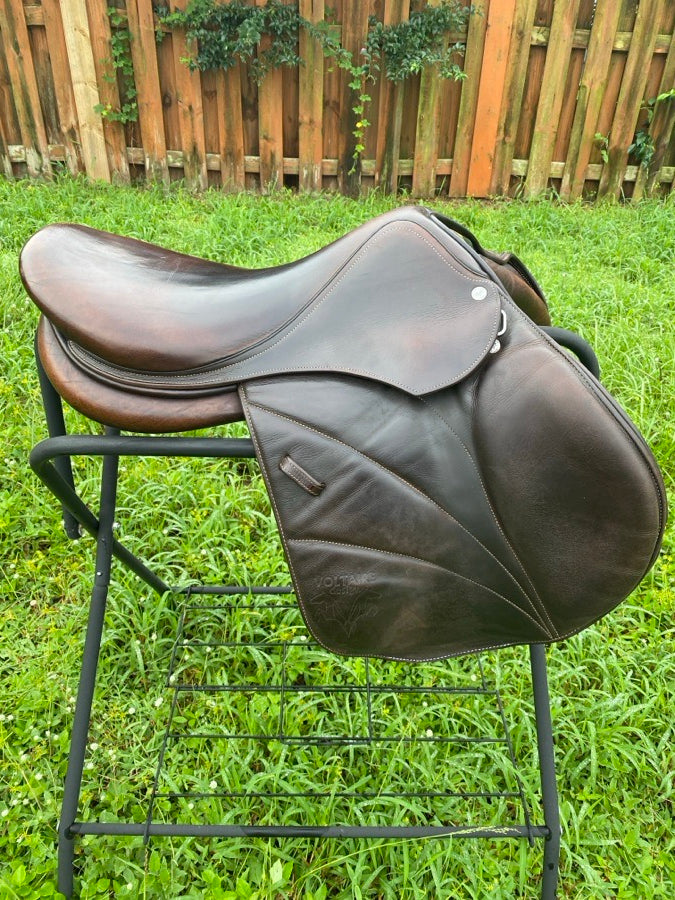 VOLTAIRE 17.5” 2A Voltaire Blue Wing saddle smart ride flex tree