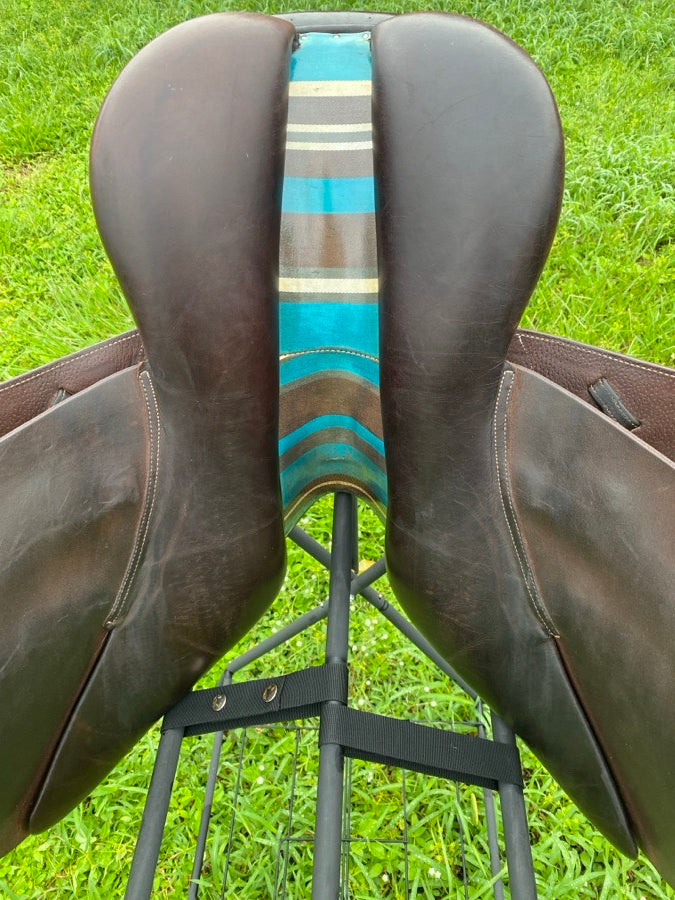 VOLTAIRE 17.5” 2A Voltaire Blue Wing saddle smart ride flex tree (6)