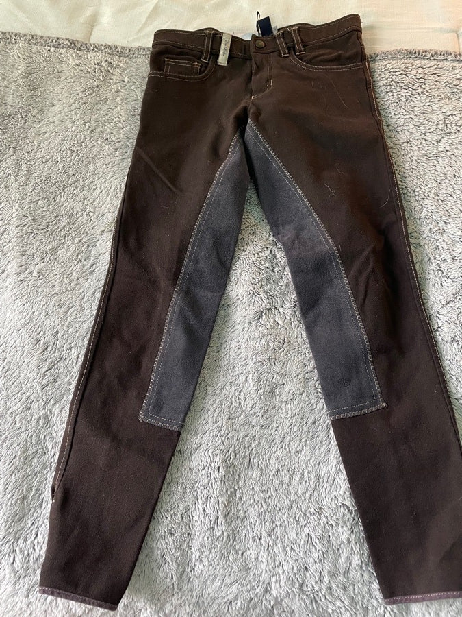 Super cute brown breeches!