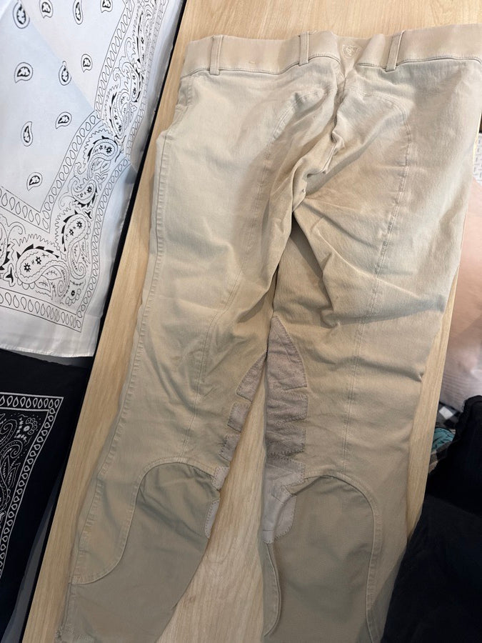 Ariat tan breeches