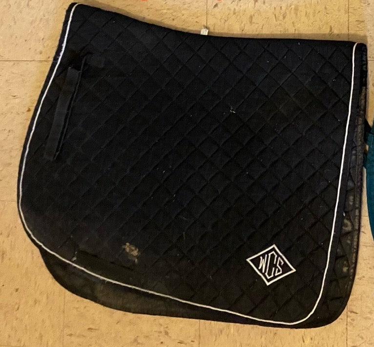 ROMA Black Dressage Pad