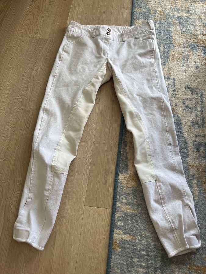 White Dover full seat breeches