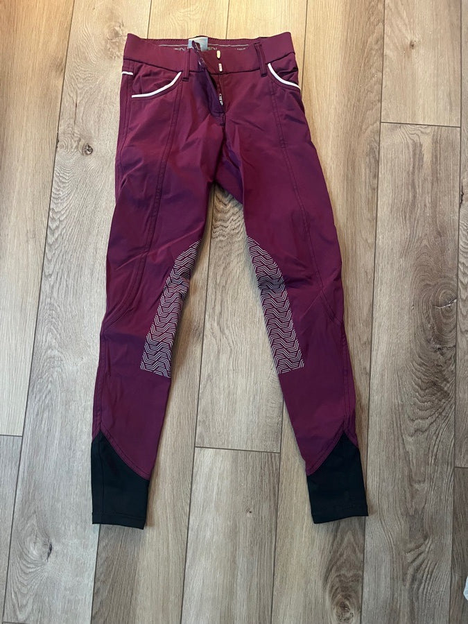 Plum Ghodho Kneepatch Breeches - Size 22