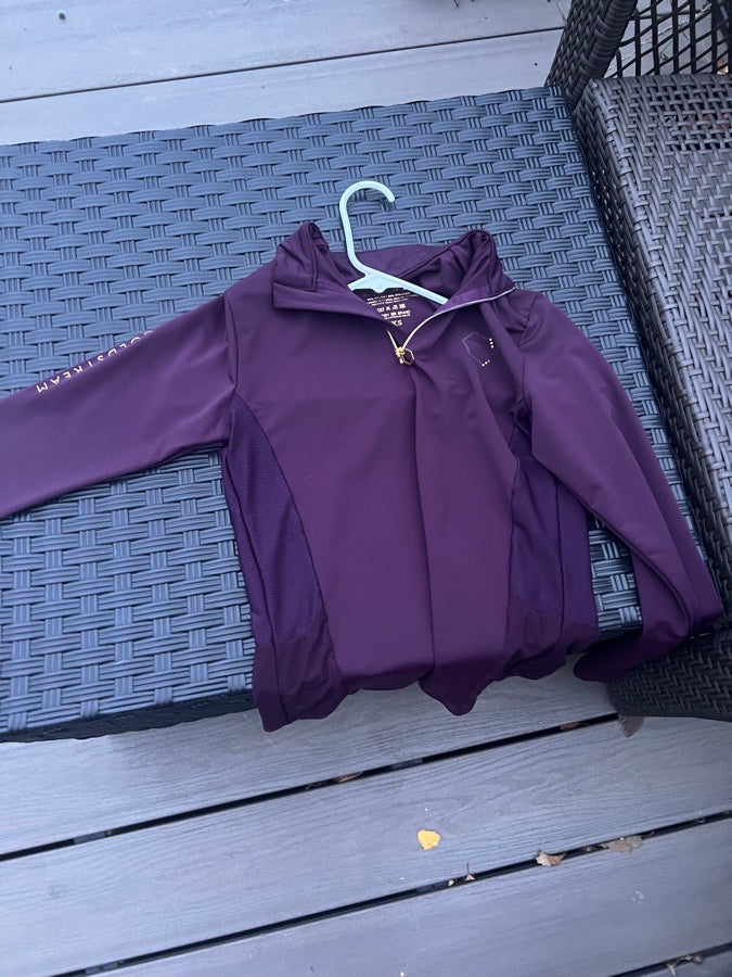 Coldstream equestrian long sleeve in purple