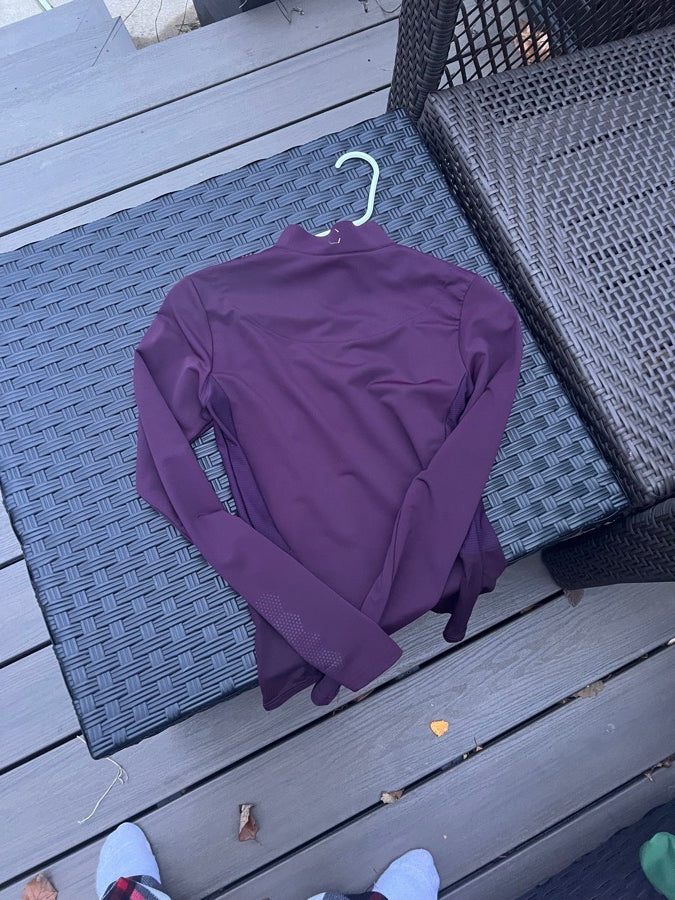 Coldstream equestrian long sleeve in purple
