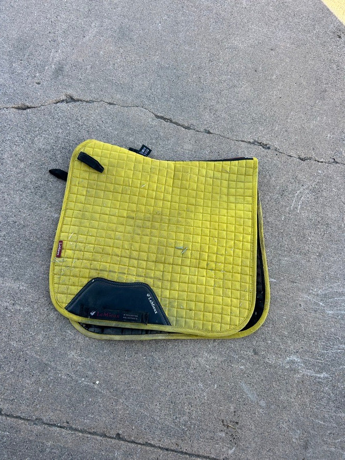 LEMIEUX Design yellow dressage Lemieux pad