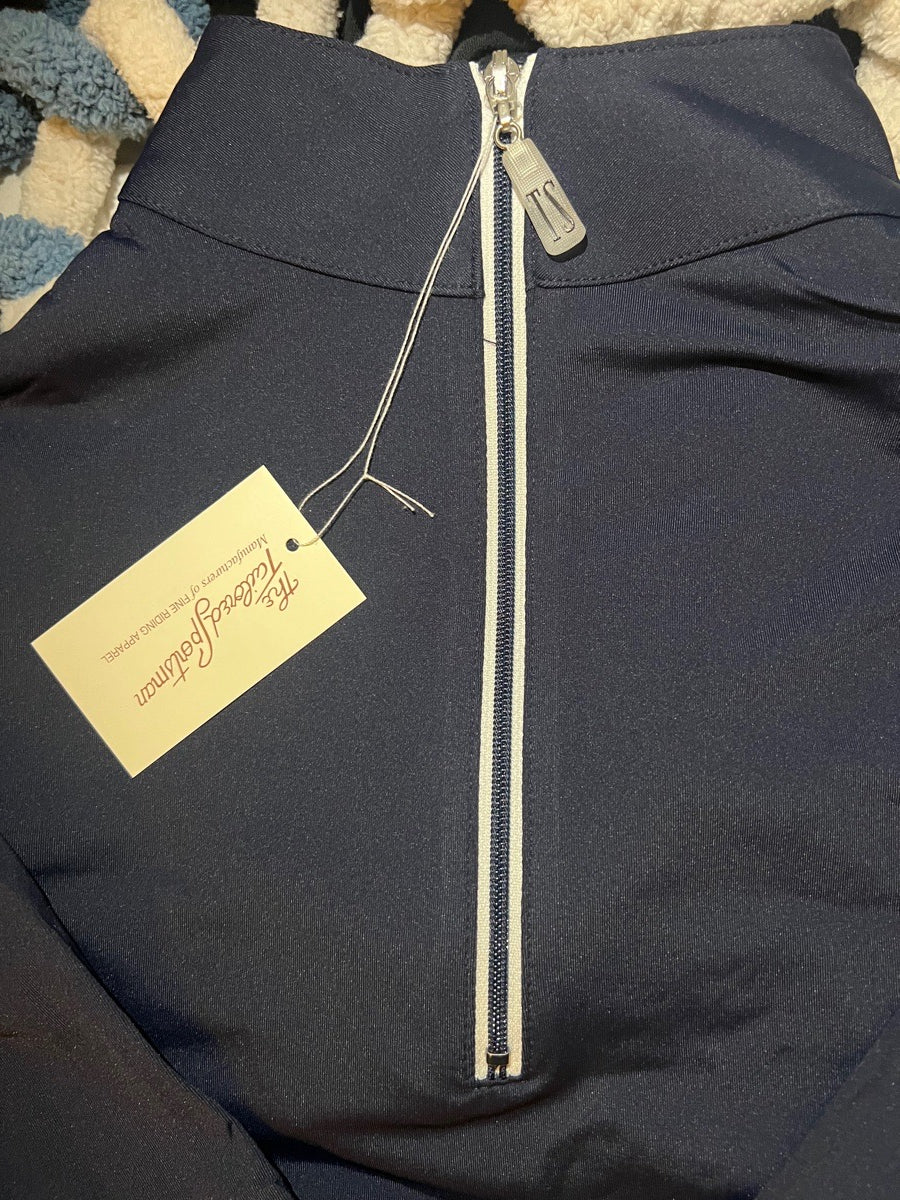 Navy Long sleeve tailored sportsman sunshirt