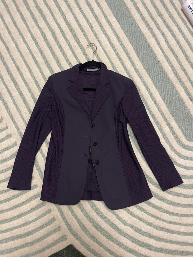 RJ Classics, Harmony Mesh Show Coat, 6RDeep Plum