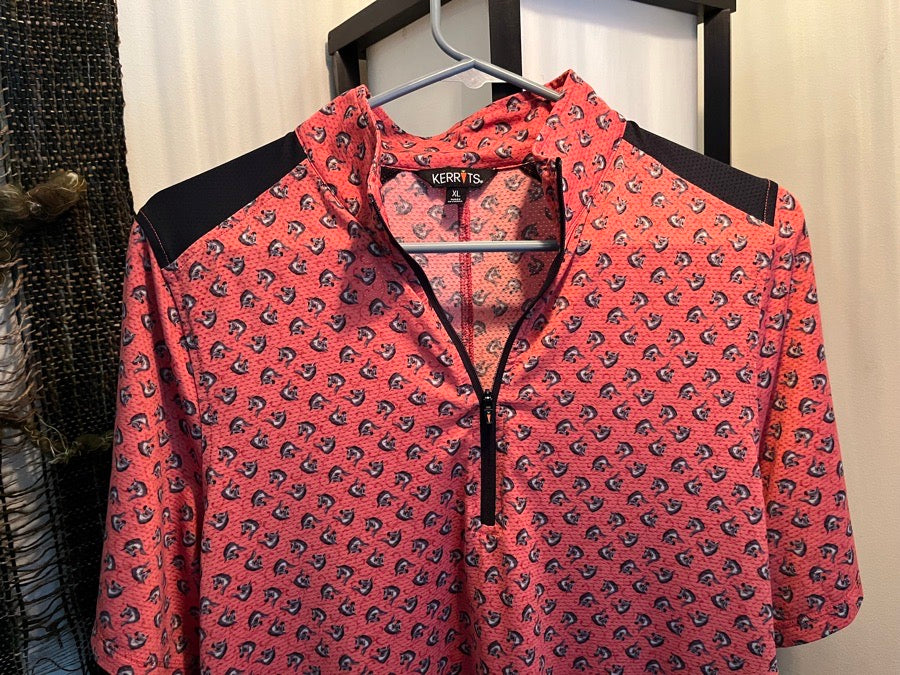 KERRITS Kerrits ice fil quarter zip short sleeve (4)
