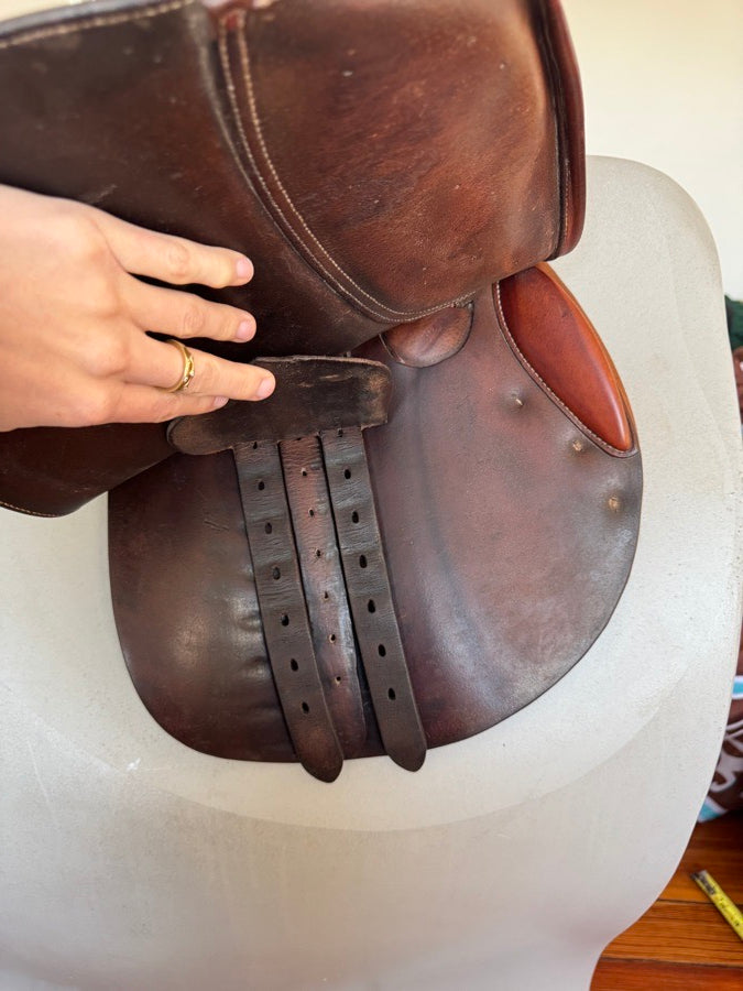 BUTET 15” Baby Butet Saddle - Child / Pony - 1.5 Flaps - RARE! (8)