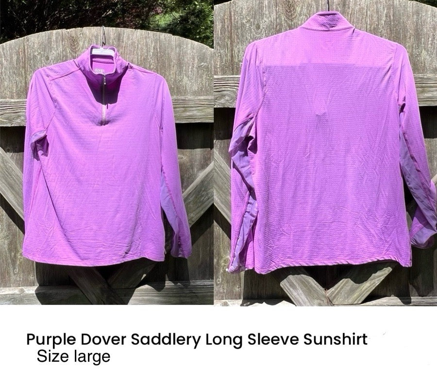 DOVER SADDLERY Dover Cool Blast Long Sleeve Sunshirt