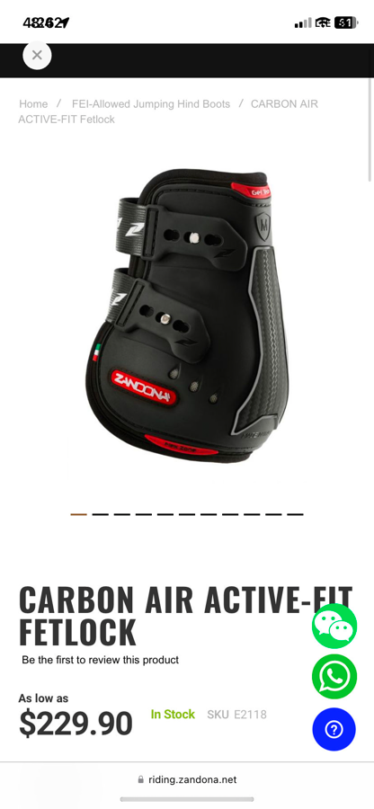 ZANDONA hind boots