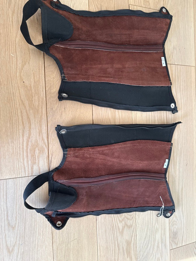 OTHER Brown Half chaps (2)