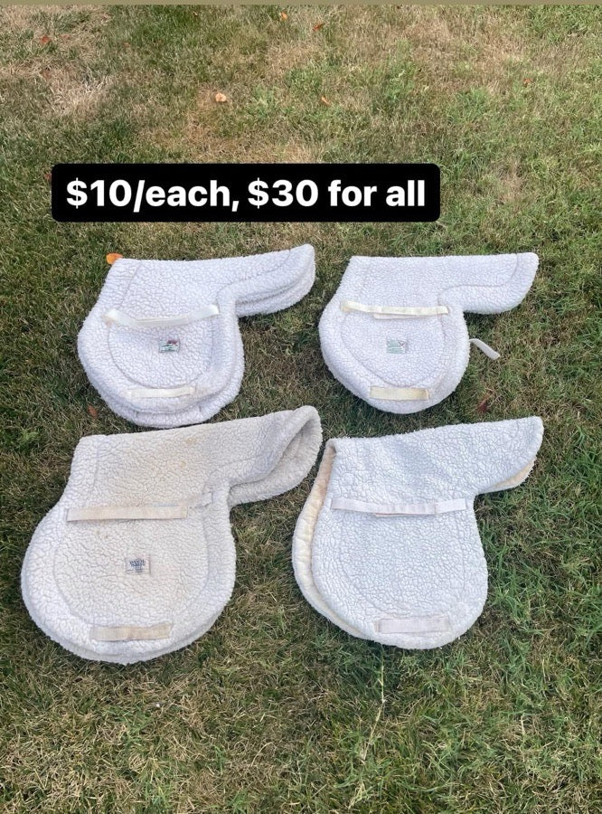 Assorted Saddle Pads