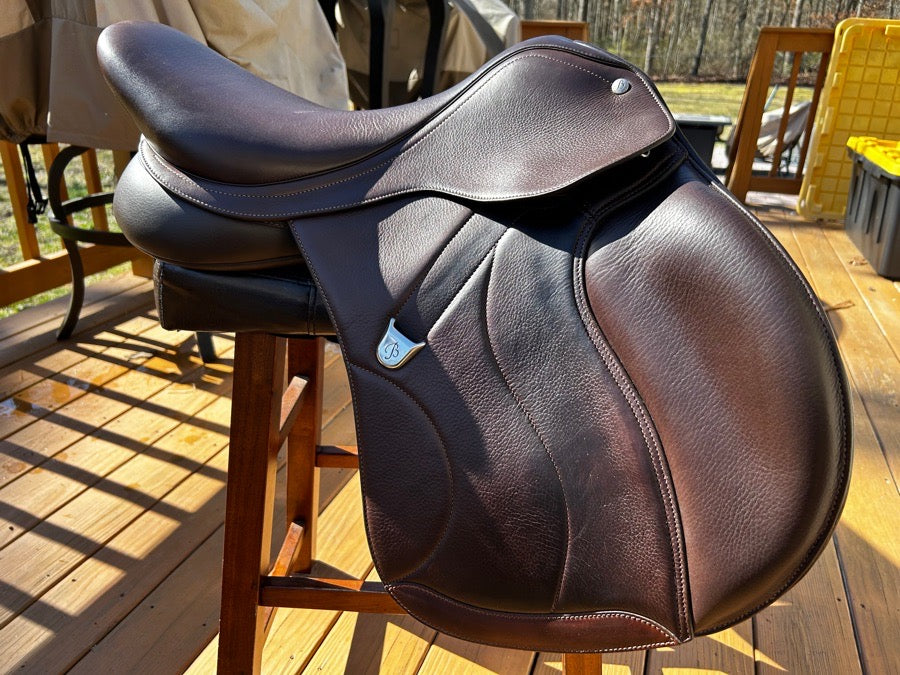 2023 17" Bates SC+ All Purpose Saddle
