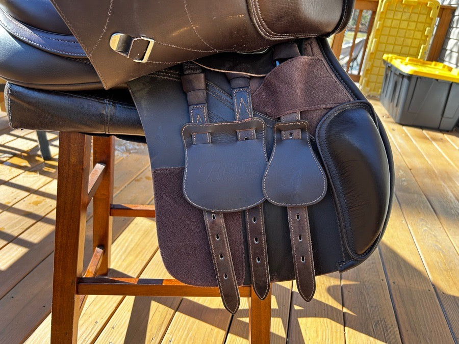 2023 17" Bates SC+ All Purpose Saddle