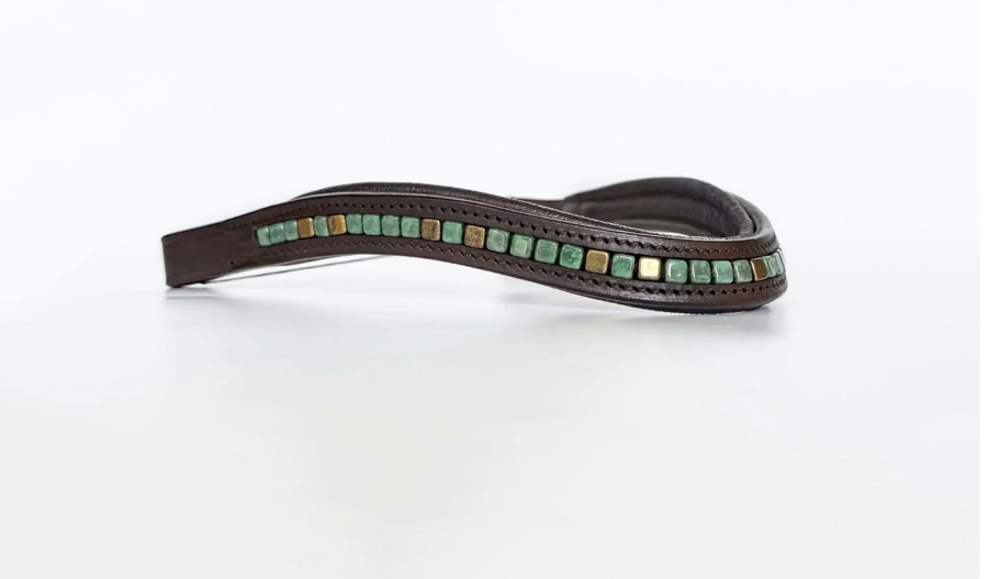 OTHER Green & Gold Browband